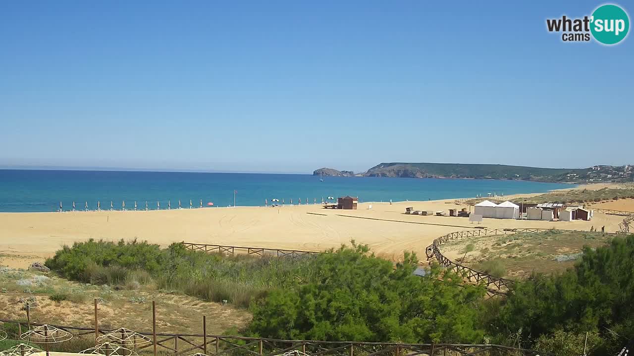 Webcam Torre dei Corsari – Live Beach View from Punta Usai