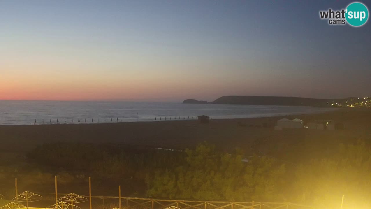 Webcam Torre dei Corsari – Vue en direct sur la plage depuis Punta Usai