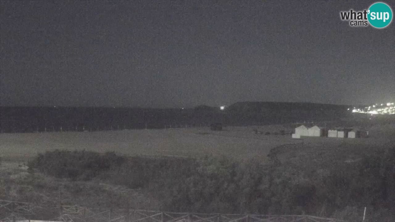 Webcam Torre dei Corsari – Live Beach View from Punta Usai
