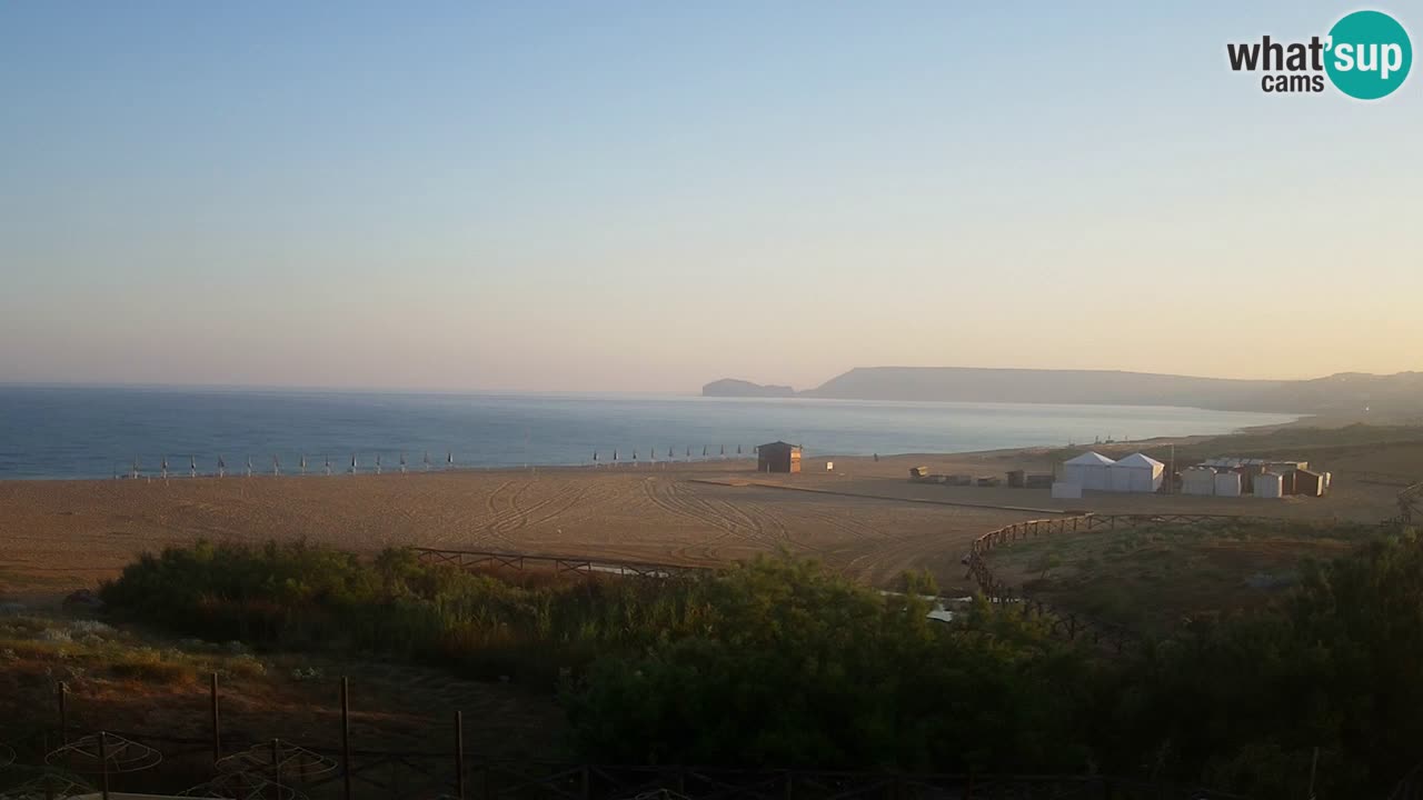 Webcam Torre dei Corsari – Vue en direct sur la plage depuis Punta Usai