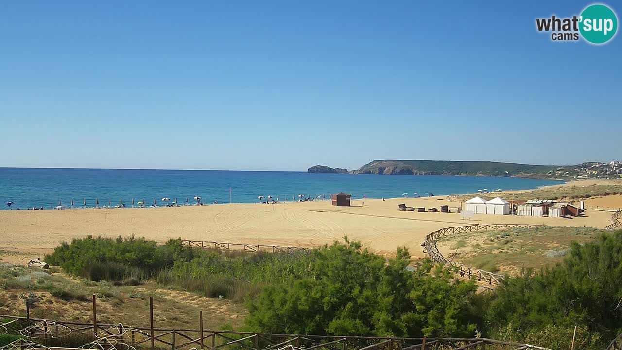 Webcam Torre dei Corsari – Live Beach View from Punta Usai