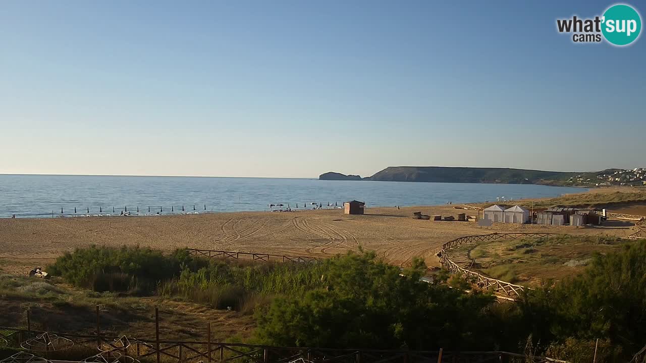 Webcam Torre dei Corsari – Live Beach View from Punta Usai