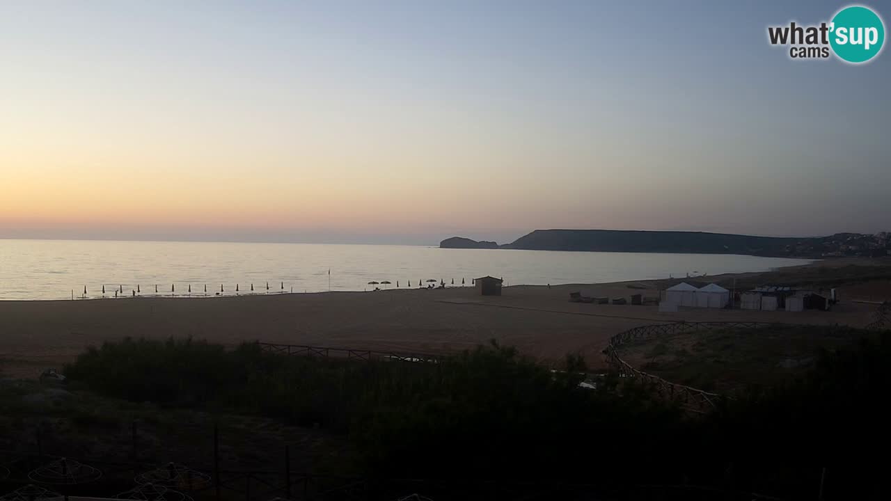 Webcam Torre dei Corsari – Live Beach View from Punta Usai