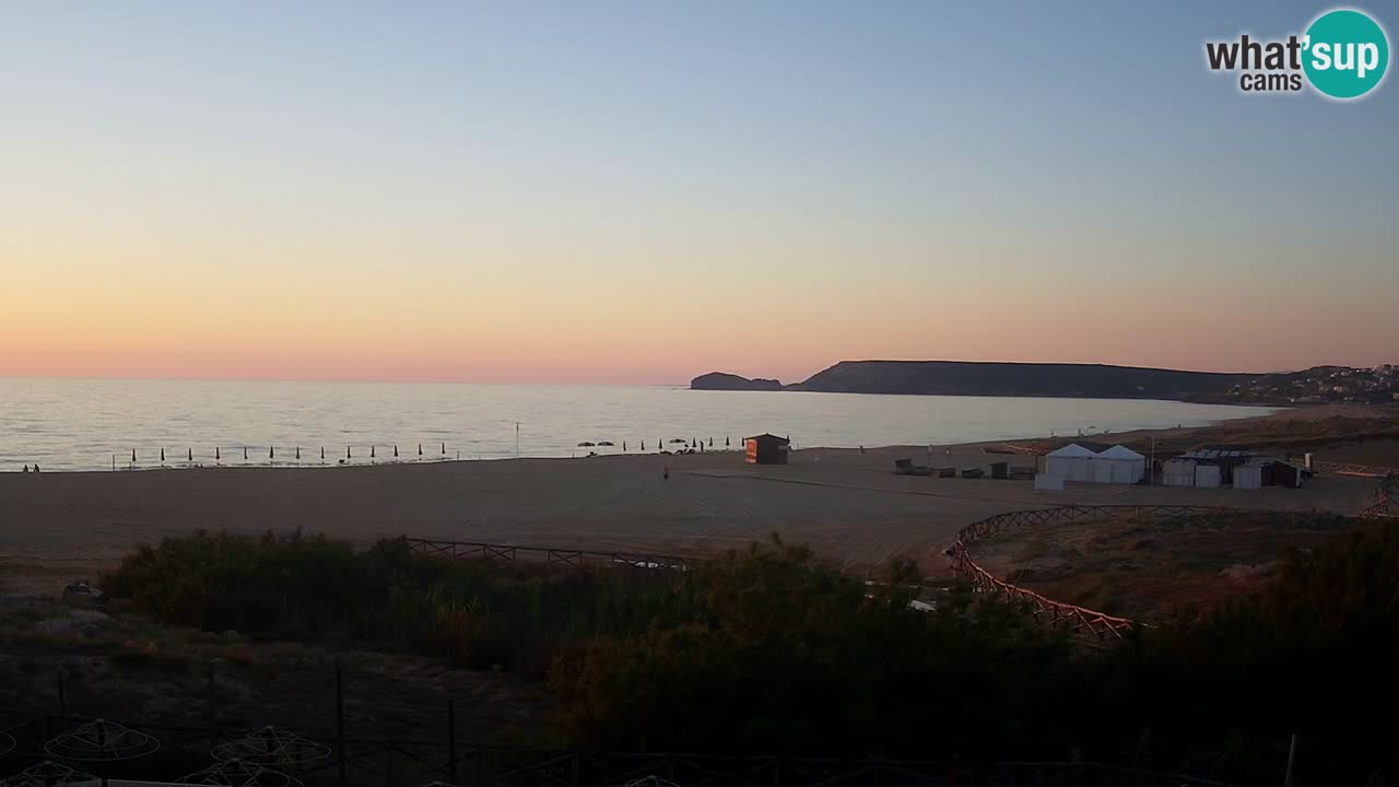 Webcam Torre dei Corsari – Vista live sulla spiaggia da Punta Usai