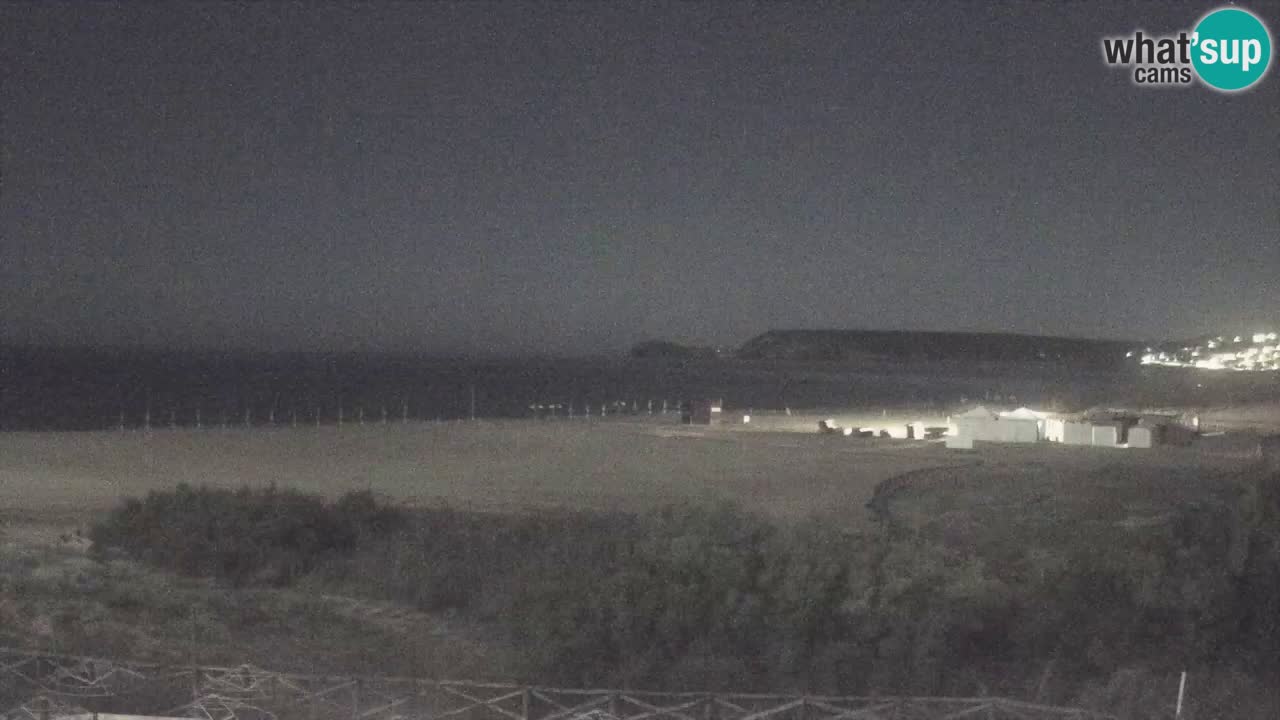 Webcam Torre dei Corsari – Liveblick auf den Strand von Punta Usai
