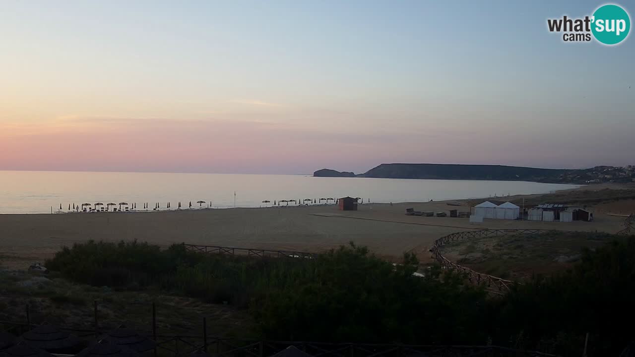 Webcam Torre dei Corsari – Vista live sulla spiaggia da Punta Usai
