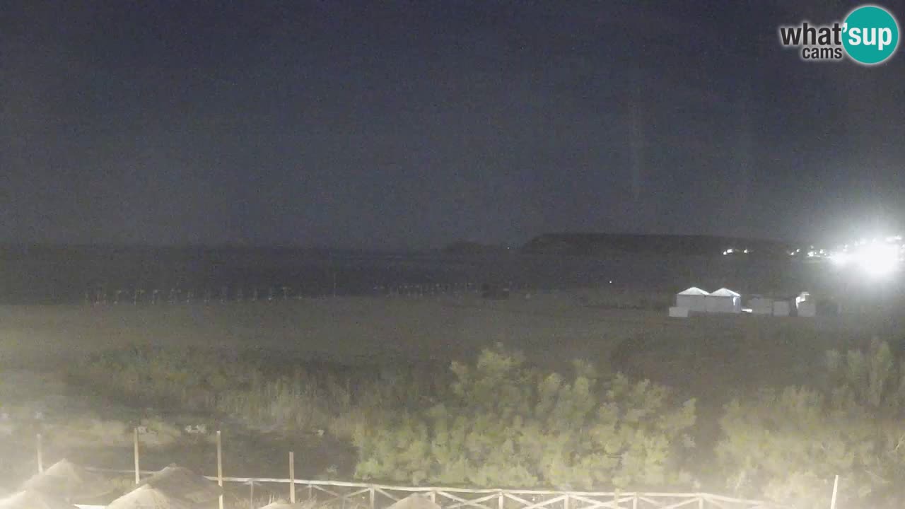 Webcam Torre dei Corsari – Vue en direct sur la plage depuis Punta Usai