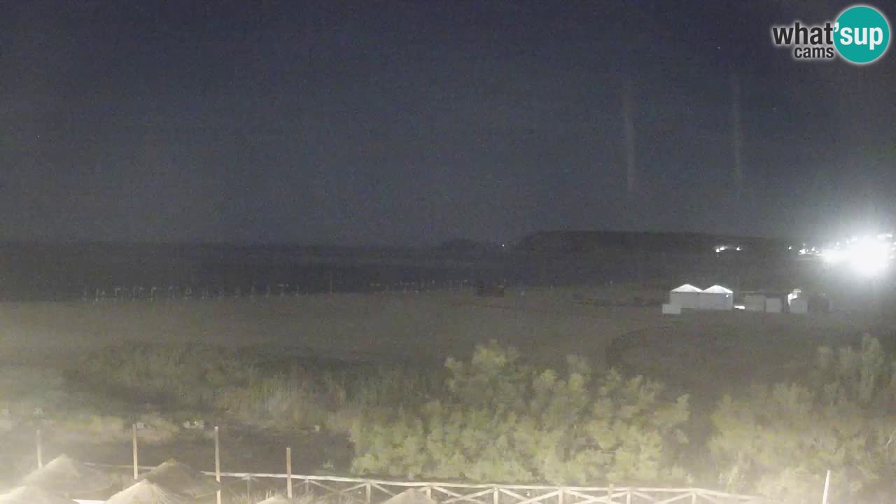 Webcam Torre dei Corsari – Vue en direct sur la plage depuis Punta Usai