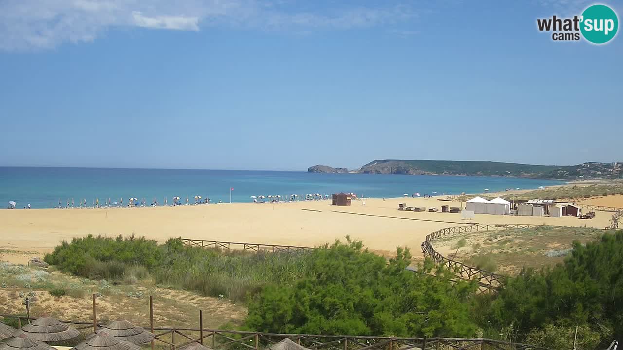 Webcam Torre dei Corsari – Live Beach View from Punta Usai