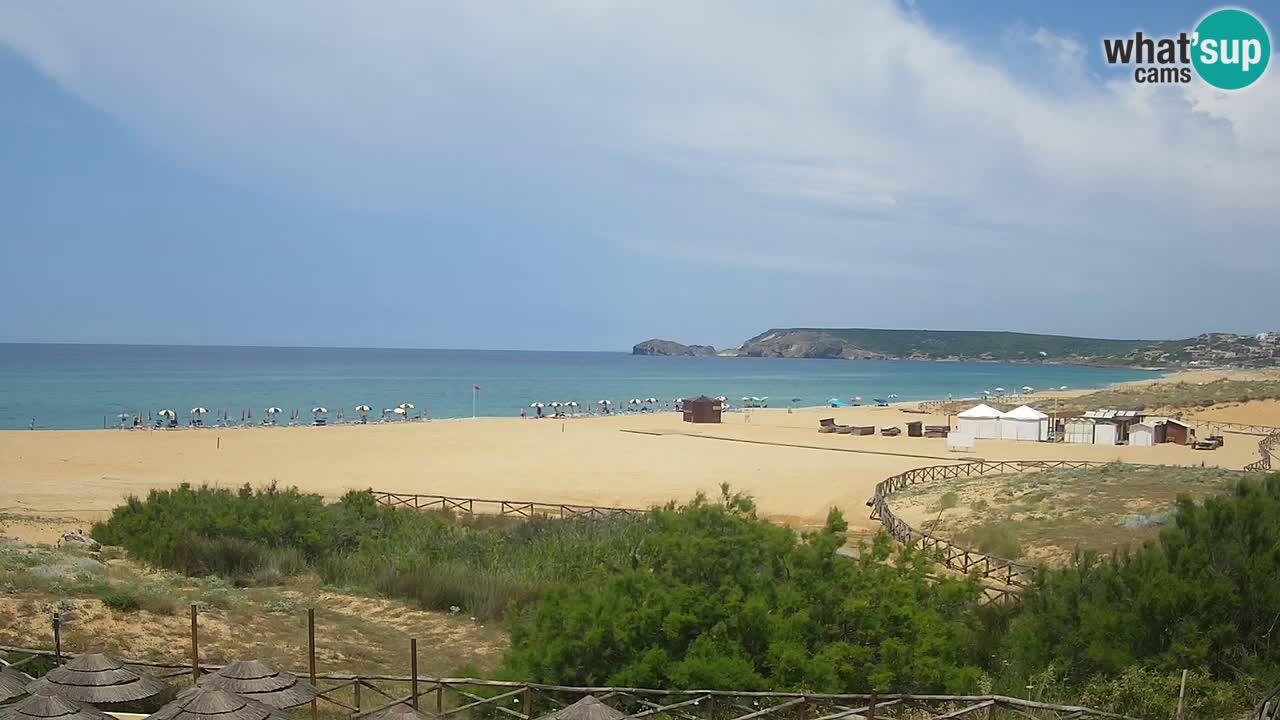 Webcam Torre dei Corsari – Live Beach View from Punta Usai