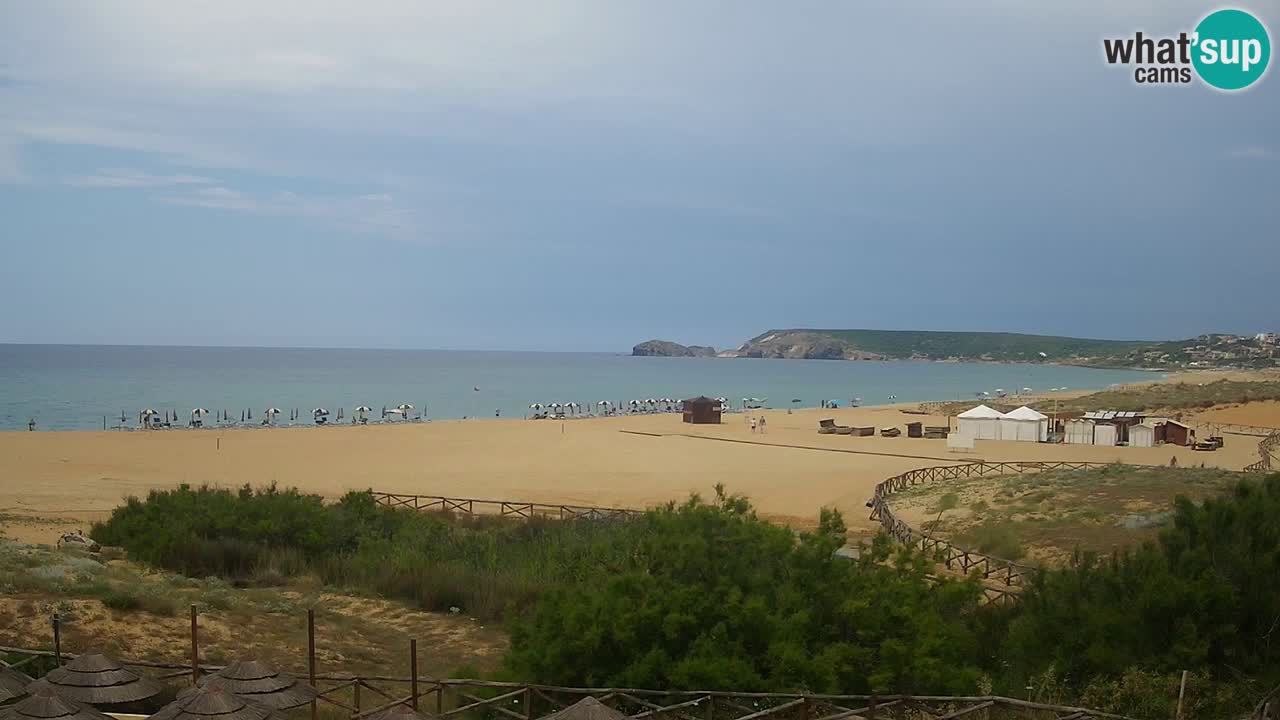 Webcam Torre dei Corsari – Live Beach View from Punta Usai