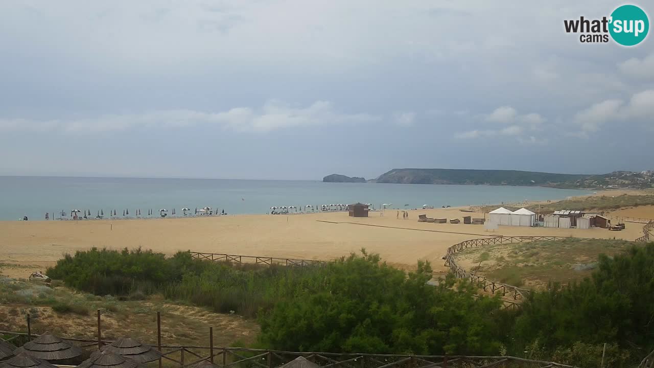 Webcam Torre dei Corsari – Liveblick auf den Strand von Punta Usai
