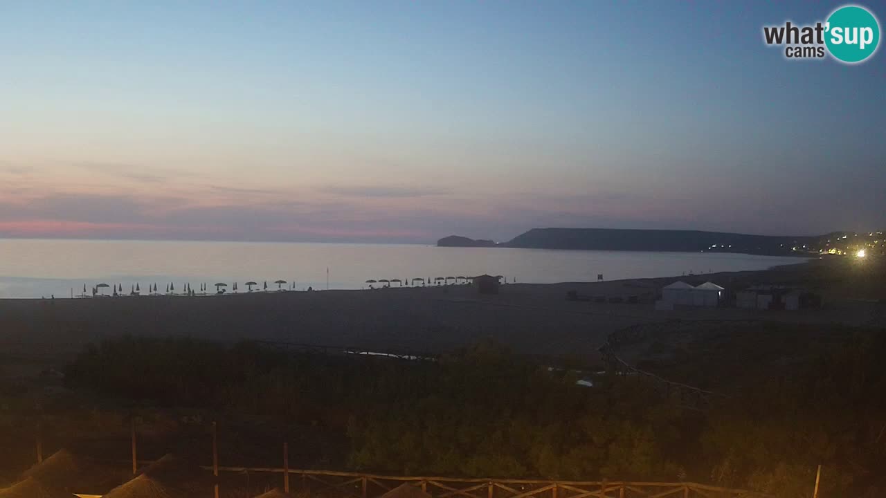 Webcam Torre dei Corsari – Vue en direct sur la plage depuis Punta Usai