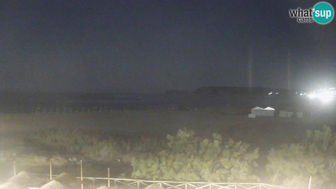 Webcam Torre dei Corsari – Vista live sulla spiaggia da Punta Usai