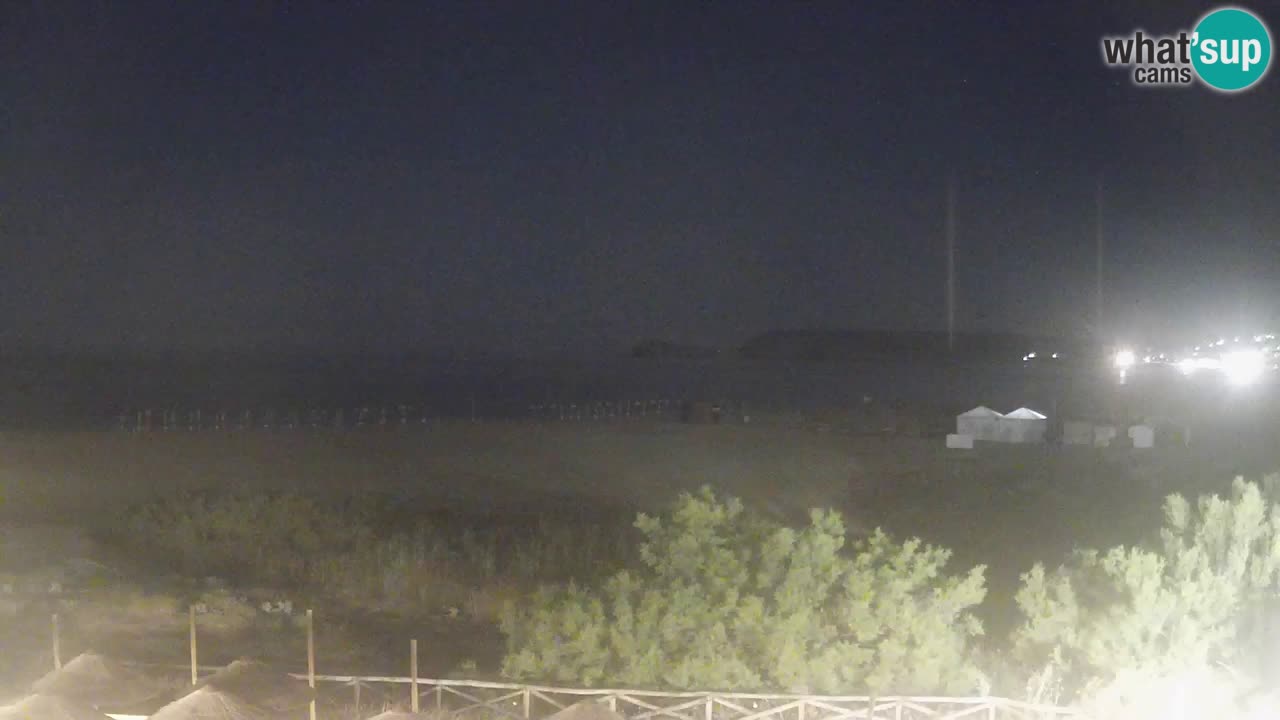 Webcam Torre dei Corsari – Vue en direct sur la plage depuis Punta Usai