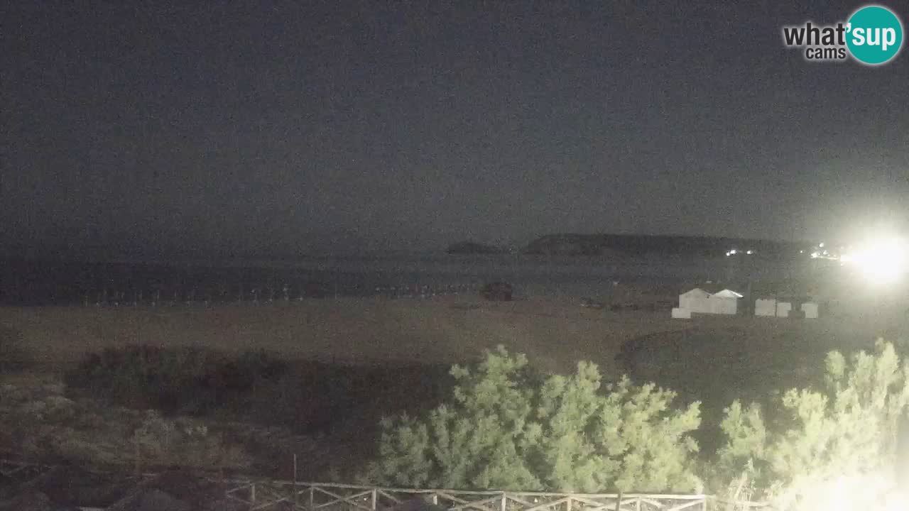 Webcam Torre dei Corsari – Live Beach View from Punta Usai