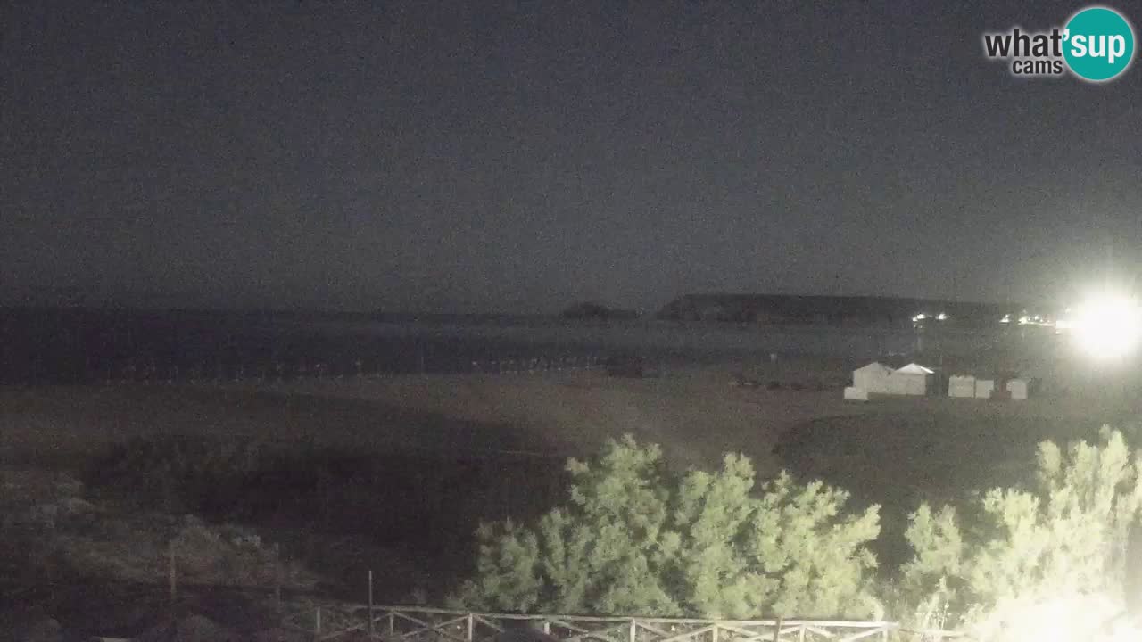 Webcam Torre dei Corsari – Live Beach View from Punta Usai