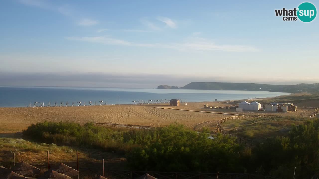 Webcam Torre dei Corsari – Liveblick auf den Strand von Punta Usai