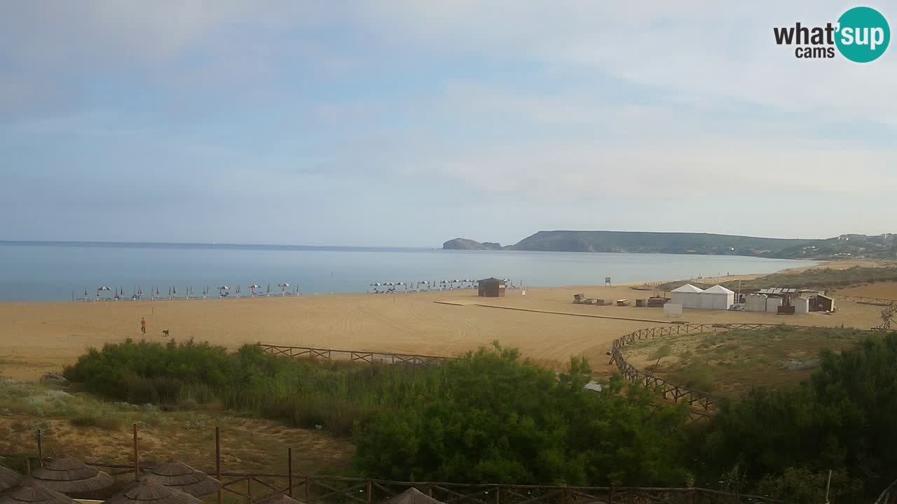 Webcam Torre dei Corsari – Liveblick auf den Strand von Punta Usai