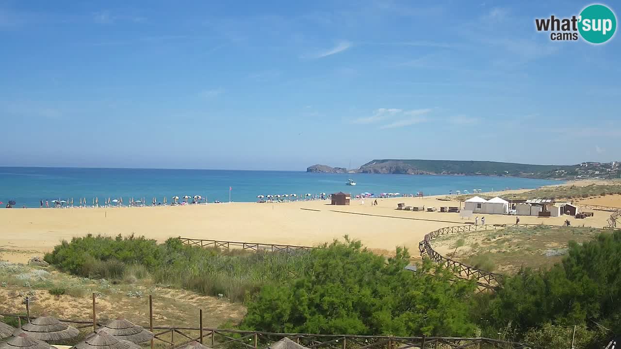 Webcam Torre dei Corsari – Live Beach View from Punta Usai