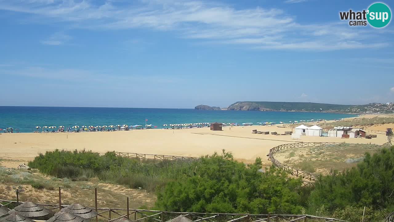 Webcam Torre dei Corsari – Live Beach View from Punta Usai