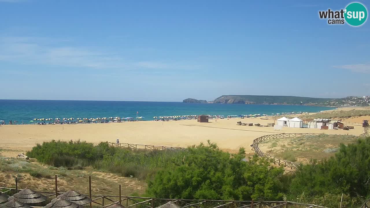 Webcam Torre dei Corsari – Live Beach View from Punta Usai