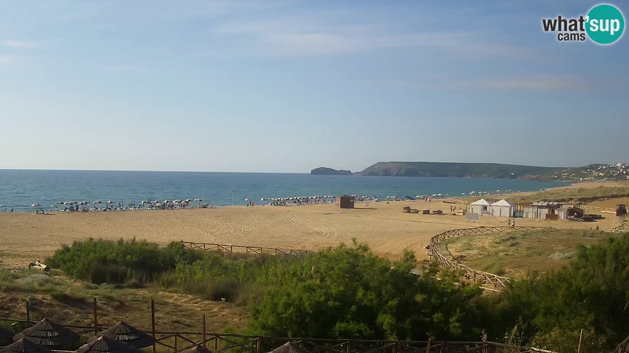 Webcam Torre dei Corsari – Liveblick auf den Strand von Punta Usai