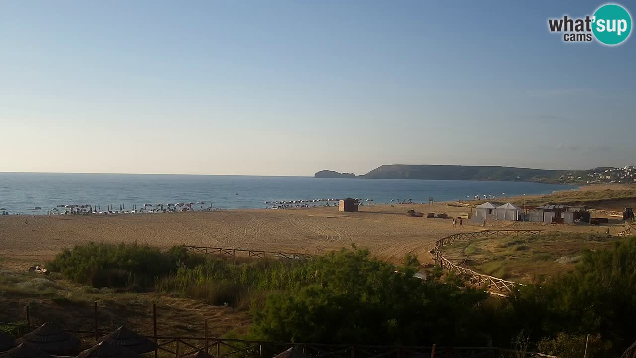 Webcam Torre dei Corsari – Liveblick auf den Strand von Punta Usai