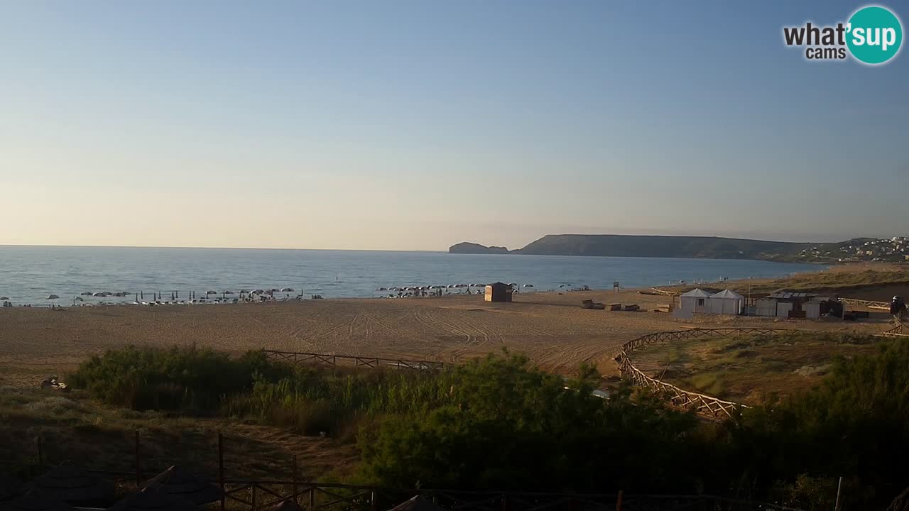 Webcam Torre dei Corsari – Live Beach View from Punta Usai