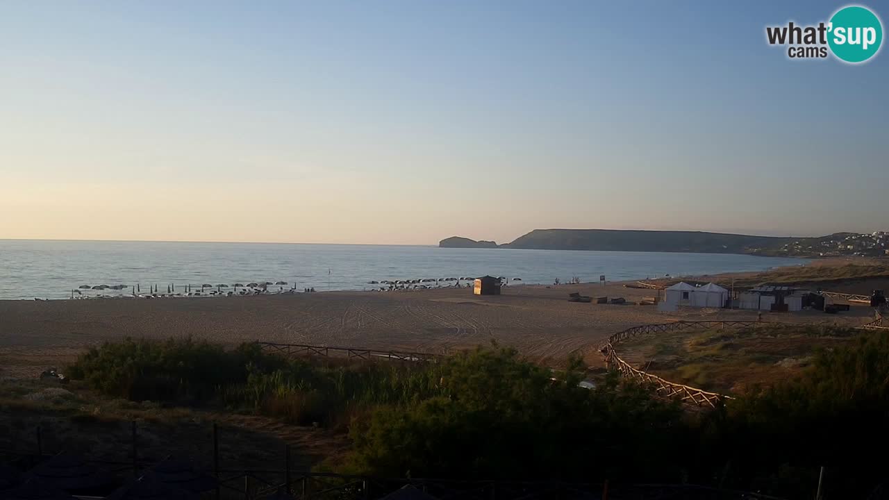 Webcam Torre dei Corsari – Liveblick auf den Strand von Punta Usai