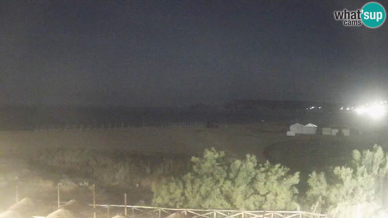 Webcam Torre dei Corsari – Vue en direct sur la plage depuis Punta Usai