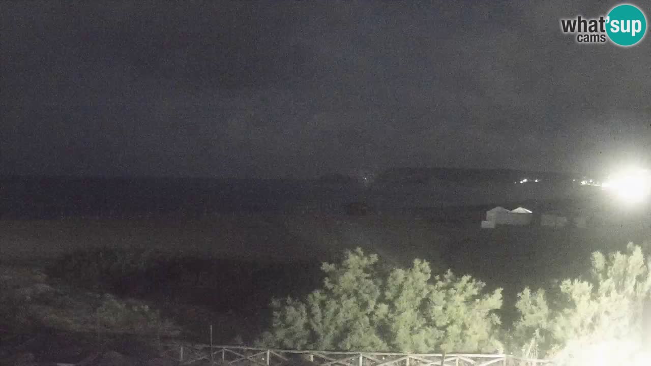Webcam Torre dei Corsari – Liveblick auf den Strand von Punta Usai