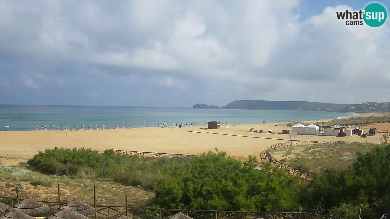 Spletna kamera Torre dei Corsari – Pogled v živo na plažo s Punta Usai