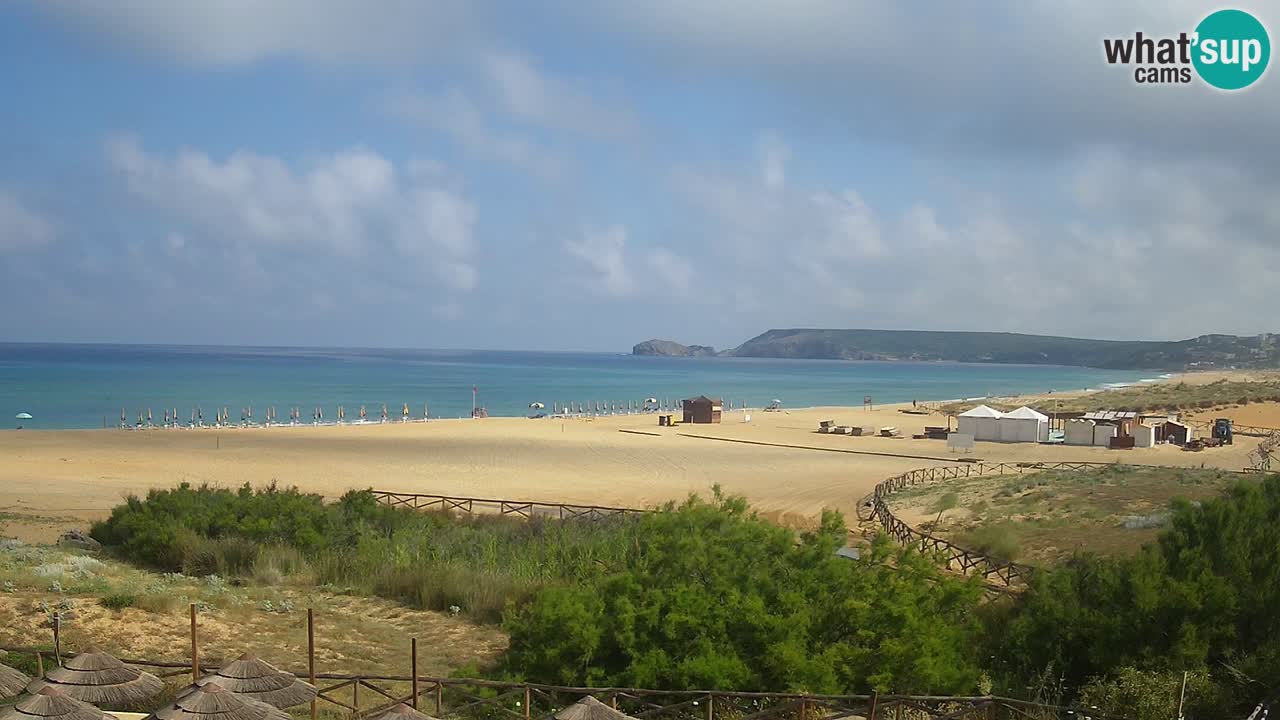 Webcam Torre dei Corsari – Vue en direct sur la plage depuis Punta Usai