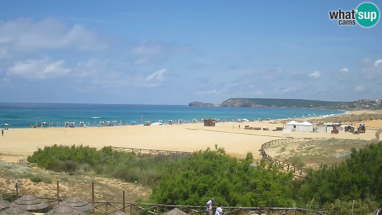 Webcam Torre dei Corsari – Live Beach View from Punta Usai
