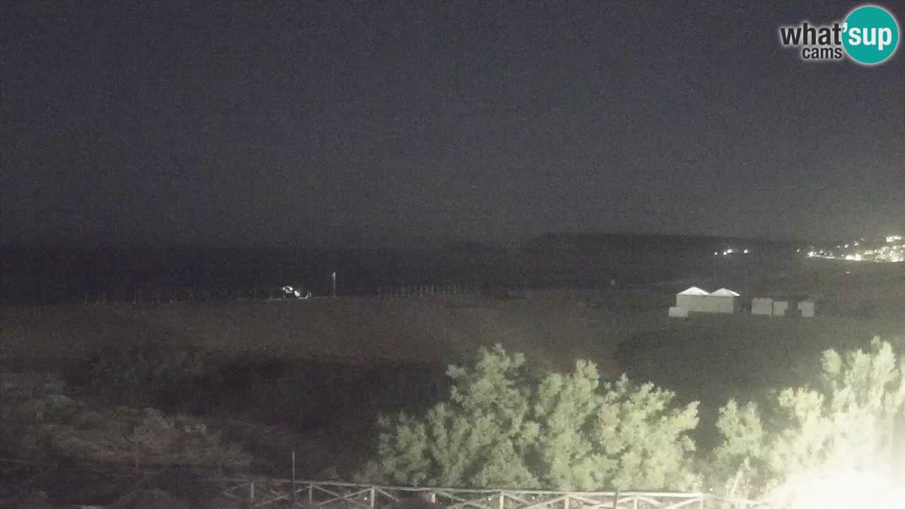 Webcam Torre dei Corsari – Liveblick auf den Strand von Punta Usai