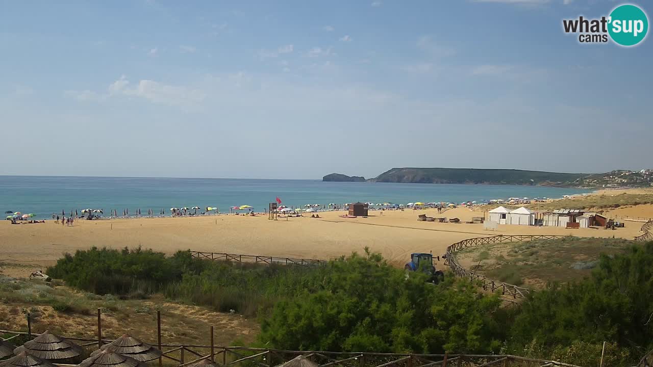 Webcam Torre dei Corsari – Live Beach View from Punta Usai