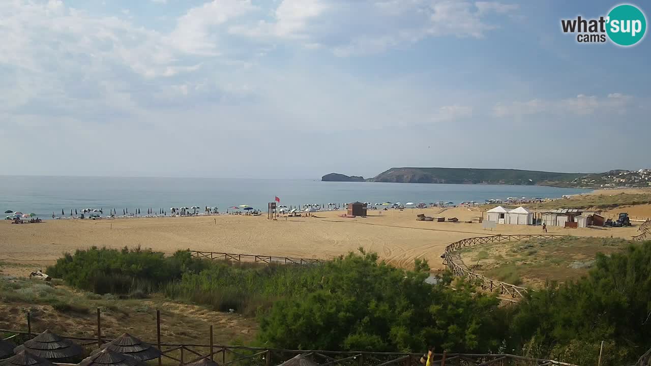 Spletna kamera Torre dei Corsari – Pogled v živo na plažo s Punta Usai