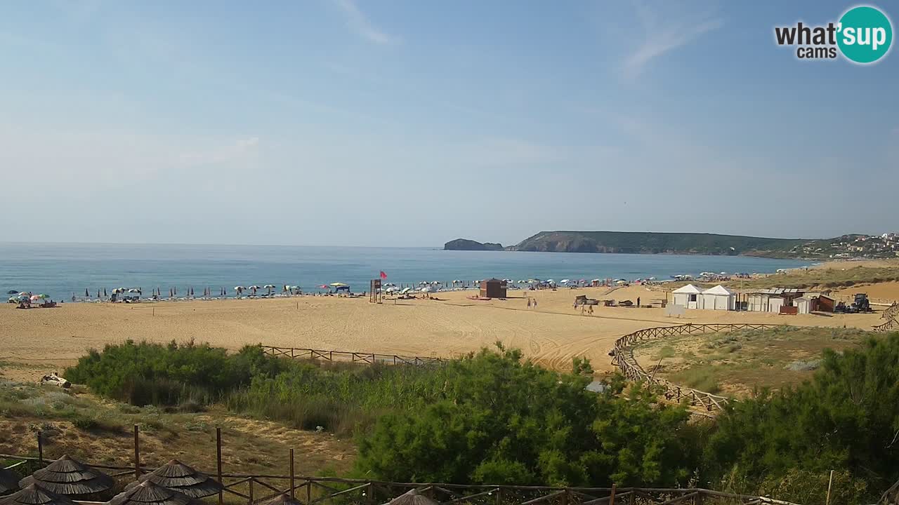 Webcam Torre dei Corsari – Liveblick auf den Strand von Punta Usai