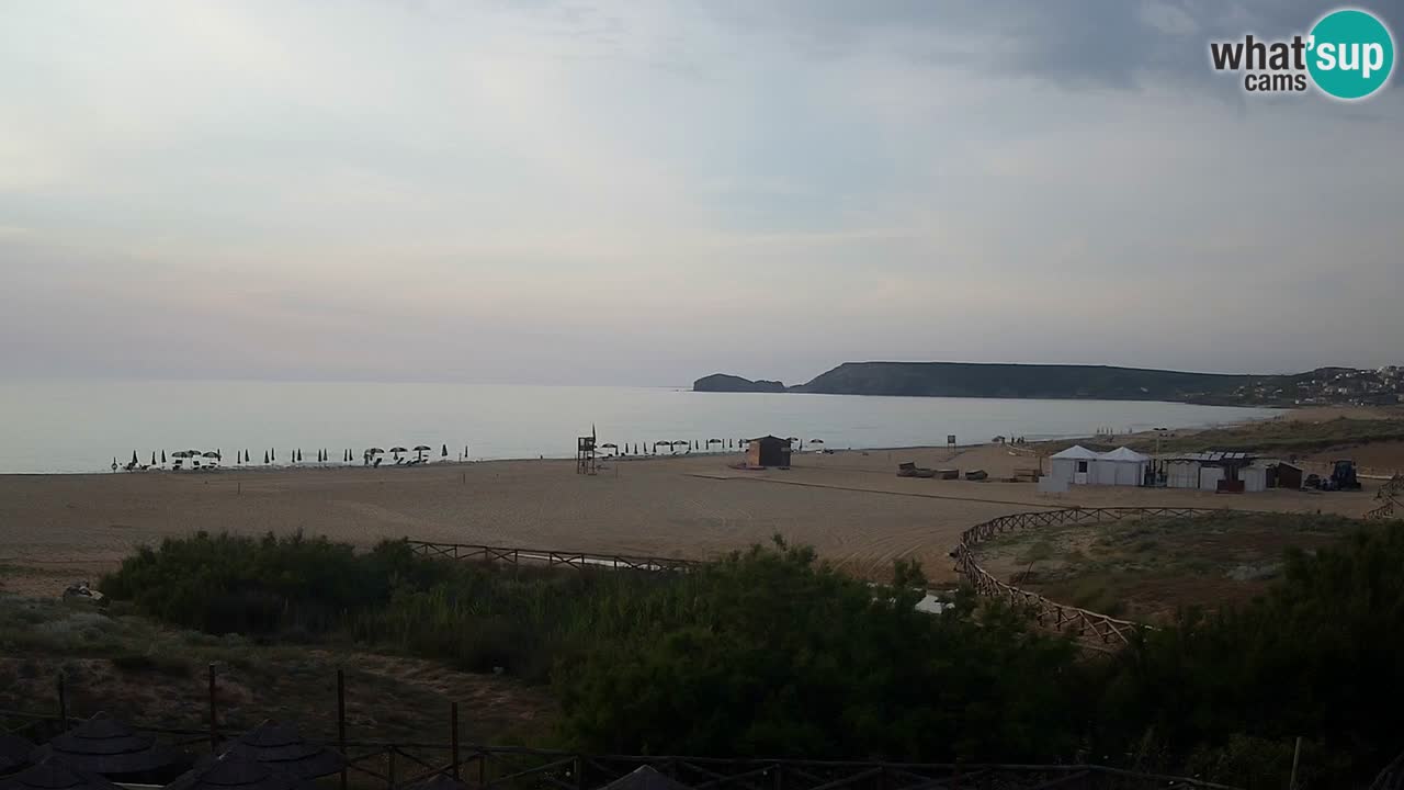 Webcam Torre dei Corsari – Liveblick auf den Strand von Punta Usai