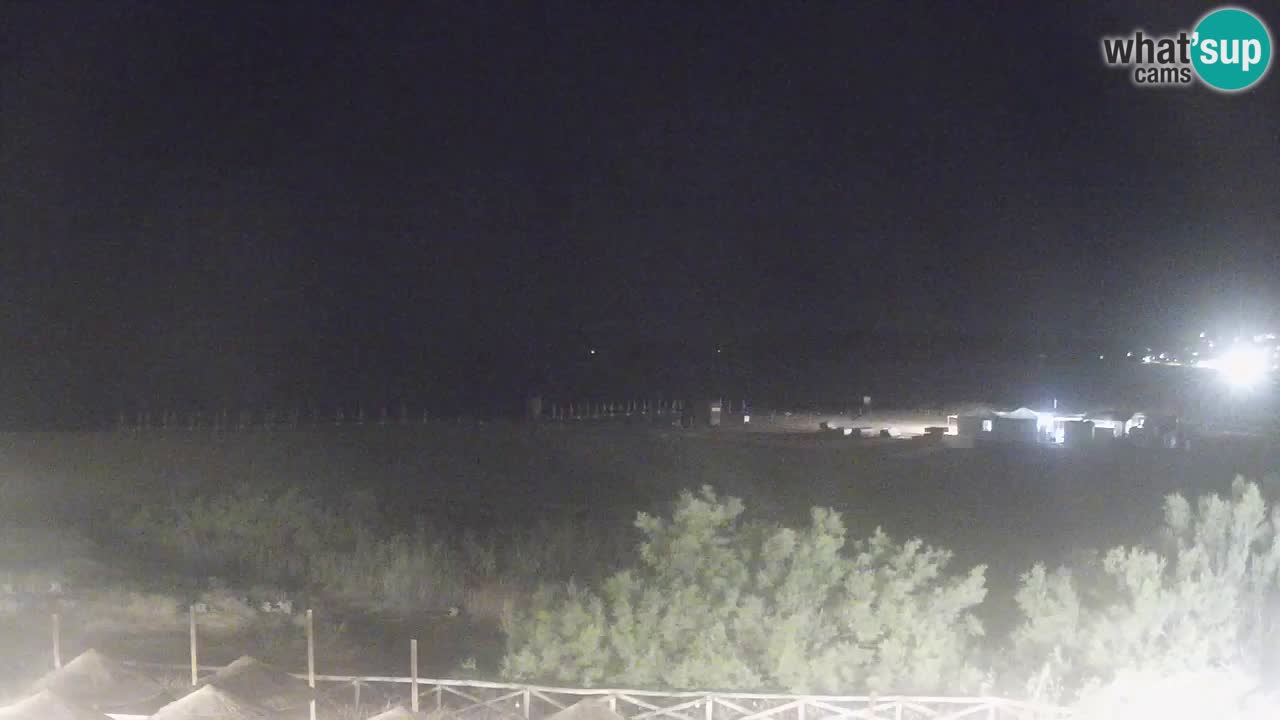 Webcam Torre dei Corsari – Liveblick auf den Strand von Punta Usai