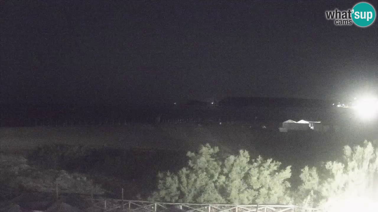 Webcam Torre dei Corsari – Vue en direct sur la plage depuis Punta Usai