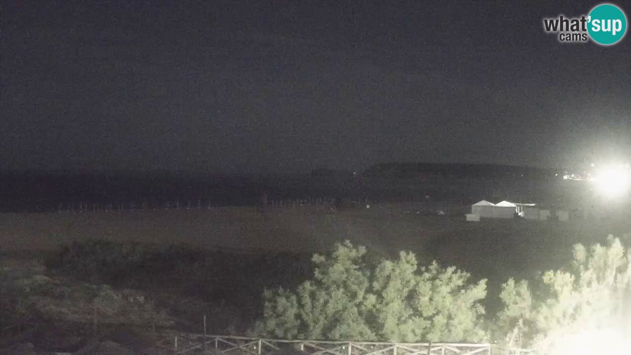 Webcam Torre dei Corsari – Liveblick auf den Strand von Punta Usai