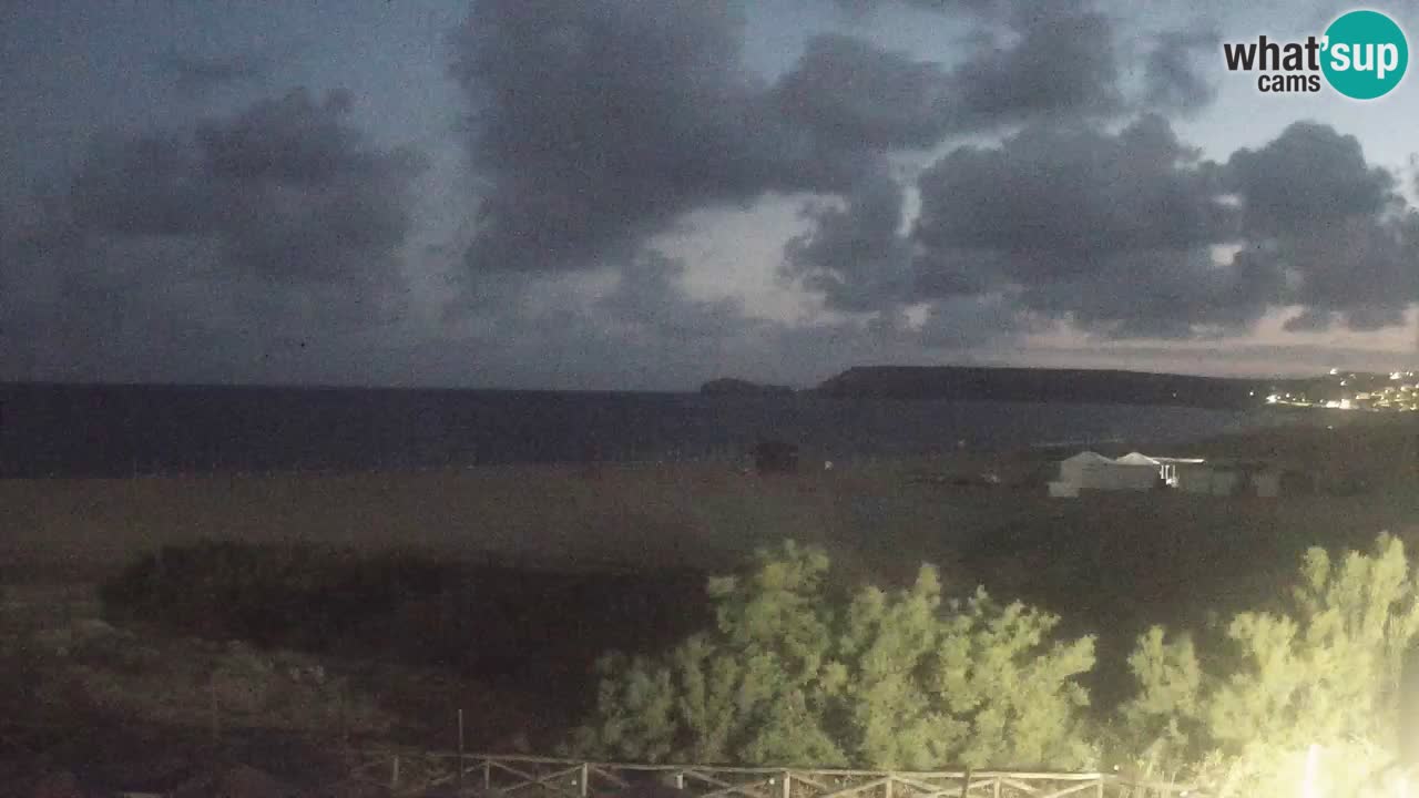 Webcam Torre dei Corsari – Vue en direct sur la plage depuis Punta Usai