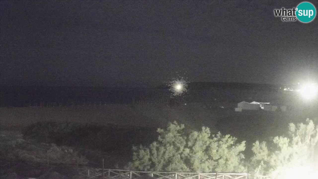 Webcam Torre dei Corsari – Live Beach View from Punta Usai