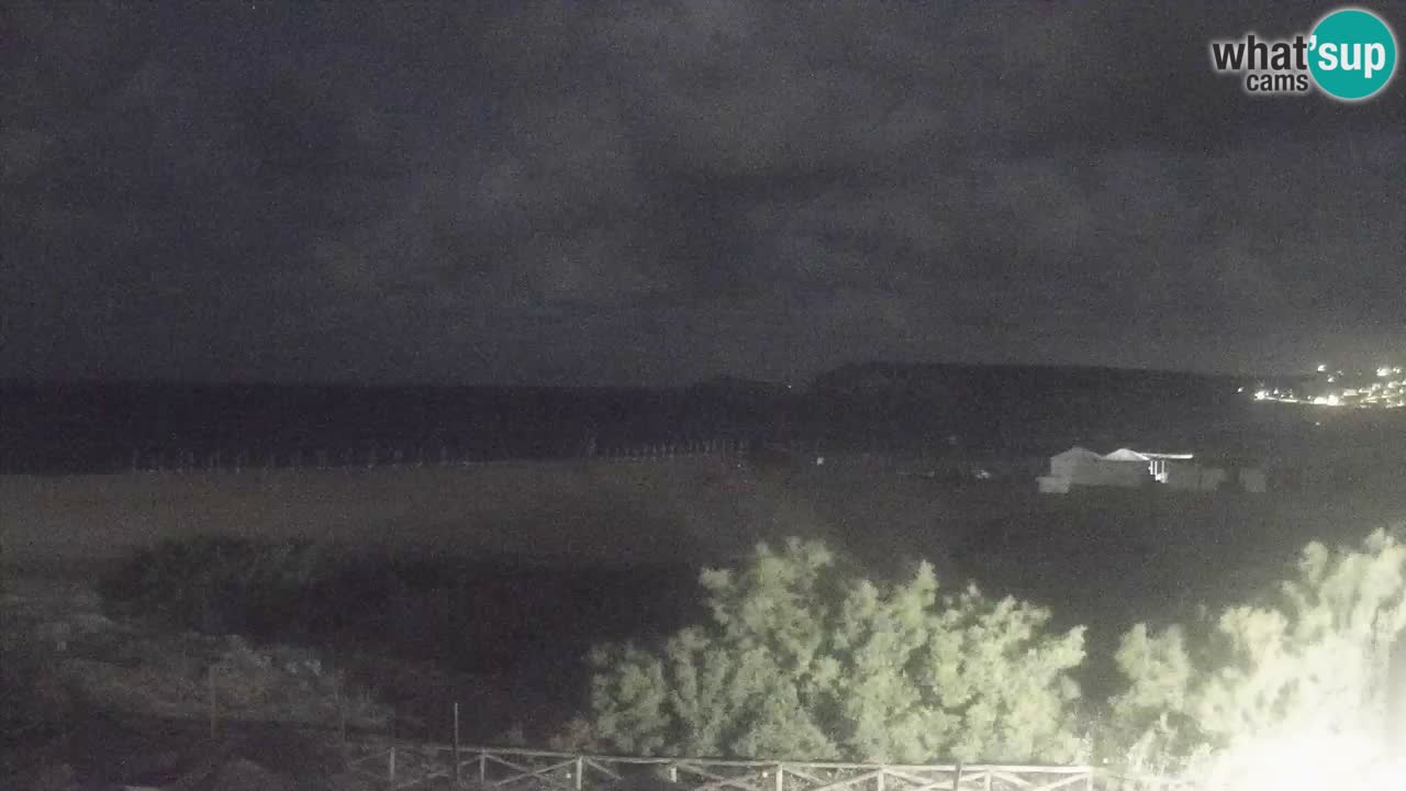 Webcam Torre dei Corsari – Live Beach View from Punta Usai