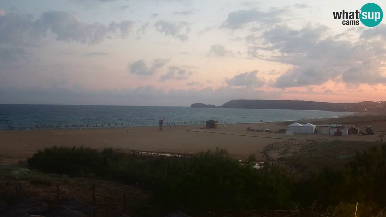 Webcam Torre dei Corsari – Liveblick auf den Strand von Punta Usai