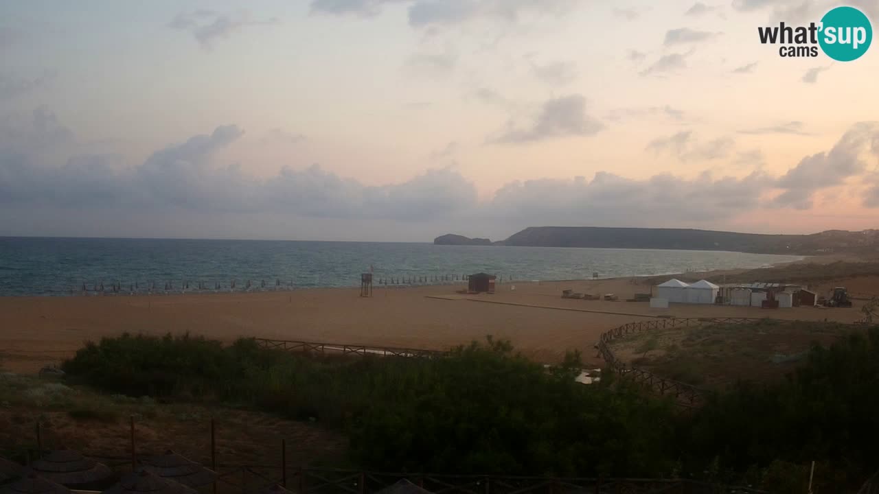 Webcam Torre dei Corsari – Vista live sulla spiaggia da Punta Usai