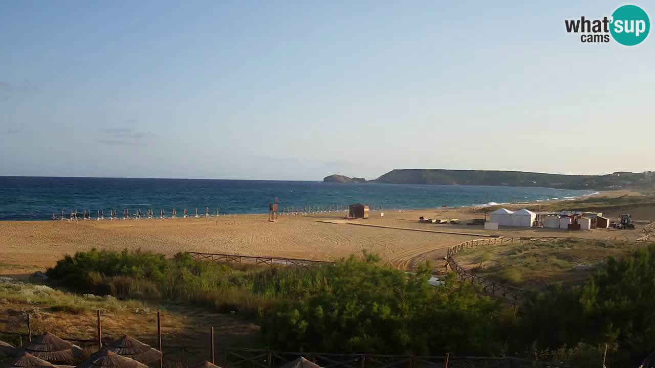 Webcam Torre dei Corsari – Live Beach View from Punta Usai