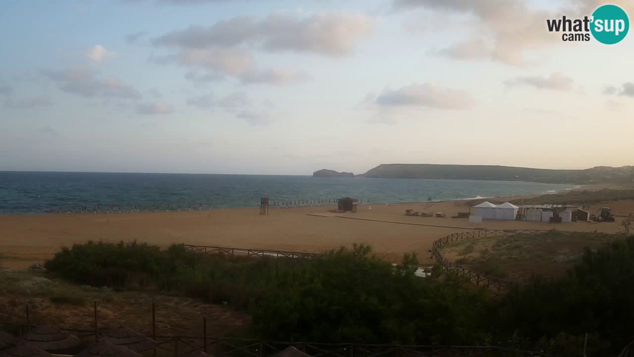 Webcam Torre dei Corsari – Liveblick auf den Strand von Punta Usai